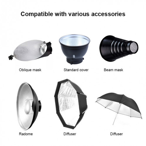 TRIOPO Oubao TTR300W 60x90cm Studio Softbox + support de trépied 2.8mi + 3x E27 150W ampoule photographie éclairage ensemble ST86221786-013