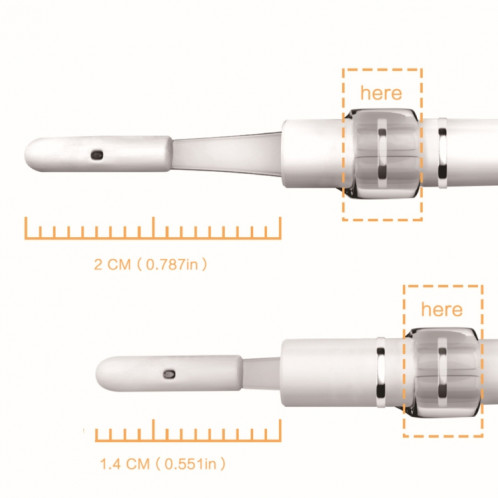 Endoscope endoscope i98 1.3MP HD Visual Eardrop Endoscope avec 6 LED, diamètre de la lentille: 5,5 mm, longueur: 2 m SH00011012-09