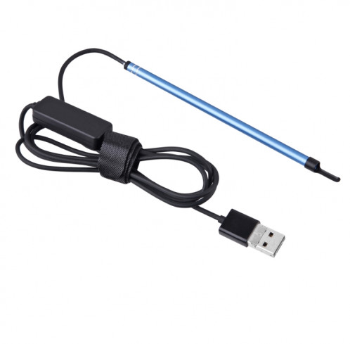 Endoscope Endoscope 2 en 1 USB HD Visual Earwax Clean Tool avec lumières LED et Wifi, Longueur du câble : 2 m (Bleu) SH025L1275-06