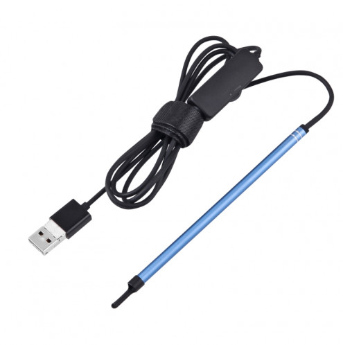 Endoscope Endoscope 2 en 1 USB HD Visual Earwax Clean Tool avec lumières LED et Wifi, Longueur du câble : 2 m (Bleu) SH025L1275-06