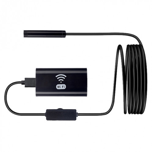 Endoscope de téléphone portable F99 HD, endoscope de tuyau étanche de 8 mm, version Wifi, câble, longueur: 2 m (noir) SH118B30-09
