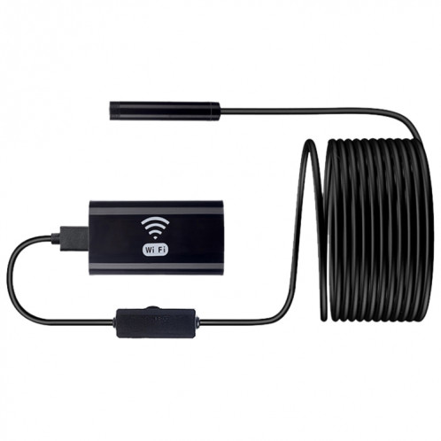Endoscope de téléphone portable F99 HD, endoscope de tuyau étanche de 8 mm, version Wifi, câble, longueur: 10 m (noir) SH121B1273-09
