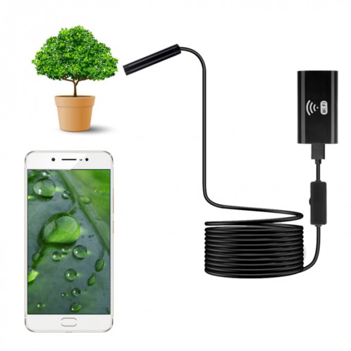 Endoscope de téléphone portable F99 HD, endoscope de tuyau étanche de 8 mm, version Wifi, câble, longueur: 10 m (noir) SH121B1273-09