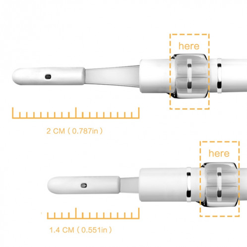 I98 1,3 million d'endoscope d'endoscope d'outil de nettoyage visuel de cire d'oreille HD avec 6 LED, diamètre de l'objectif: 5,5 mm (bleu) SH501L1253-09