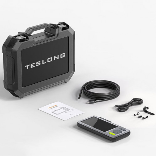 Teslong NTS500B 5 pouces 5mm double lentille HD endoscope 200w pixel endoscope industriel SH53001543-09