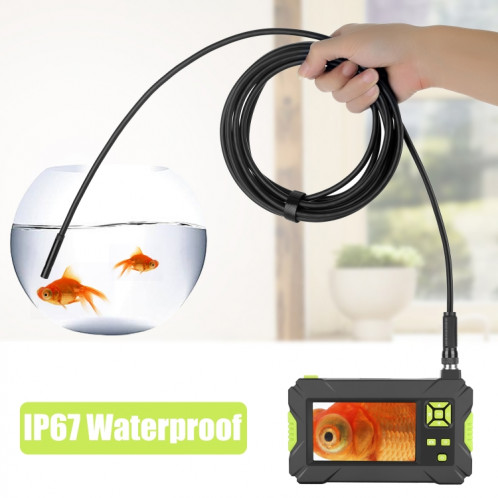 P30 8 mm IP67 étanche 4,3 pouces endoscope portable endoscope industriel à câble dur, longueur de câble : 10 m SH90421720-013