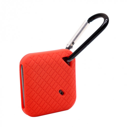 Bluetooth Smart Tracker Silicone Cas de silicone pour le sport de carreaux (rouge) SH627R1298-07