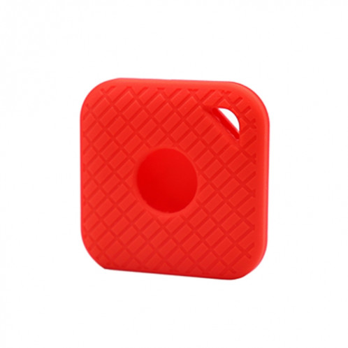 Bluetooth Smart Tracker Silicone Cas de silicone pour le sport de carreaux (rouge) SH627R1298-07