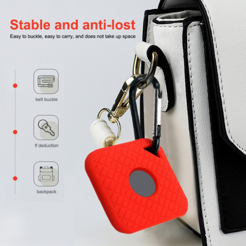 Bluetooth Smart Tracker Silicone Case pour carreaux Sport (Noir) SH627B1860-07