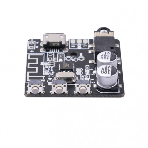 6966 DIY BLUETOOTH 5.0 Module du carton du récepteur audio MP3 Joueur sans fil Stéréo sans fil Module d'amplificateur (noir) SH156B514-07