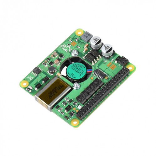 Waveshare Raspberry Pi Poe + chapeau Ethernet Board d'expansion pour la framboise Pi 3b + / 4B SW0180722-08