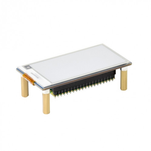 Waveeshare 2.66 pouces 296 x 152 Module d'affichage en ligne électronique noir / blanc noir / blanc pour la framboise Pi Pico, interface SPI SW01841241-07