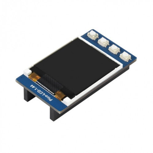 Waveshare 1.44 pouces Couleurs LCD 65K 128 x 128 Module d'affichage pour Raspberry Pi Pico, interface SPI SW01921458-06