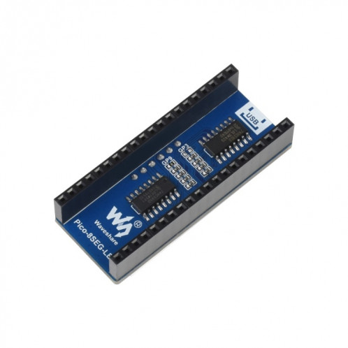 Module d'affichage à 4 chiffres à 4 chiffres WAVESHARE pour Raspberry Pi Pico, Compatible SPI SW01981844-07