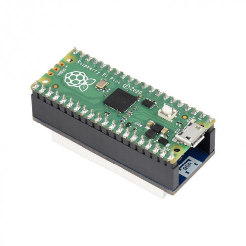 Module d'affichage à 4 chiffres à 4 chiffres WAVESHARE pour Raspberry Pi Pico, Compatible SPI SW01981844-07
