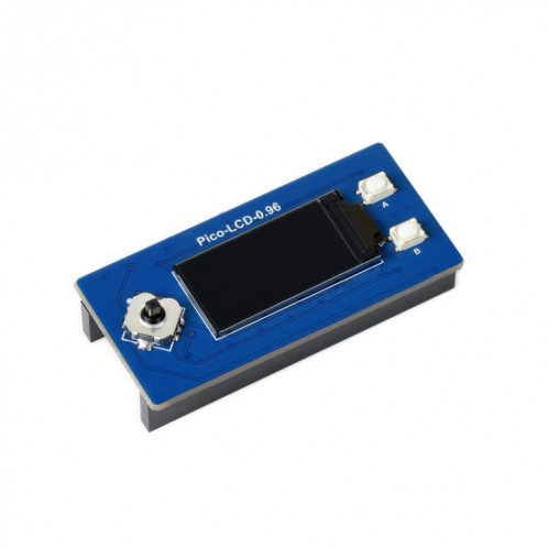 Waveeshare 65k couleurs 160 x 80 pixel Module d'affichage LCD de 0,96 pouce pour la framboise Pi Pico, SPI SW0199669-06