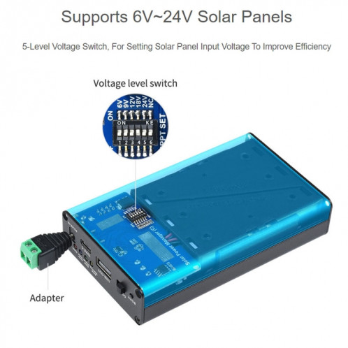 Waveeshare Solar Power Manager (C) SW0219309-08