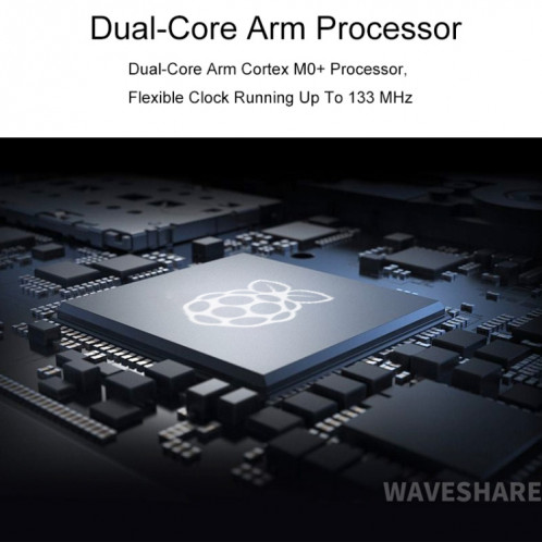 Waveeshare RP2040-ZERO PICO-CI MCU Board basé sur Raspberry Pi MCU RP2040, avec une mini version de la tête de tête SW02261825-07