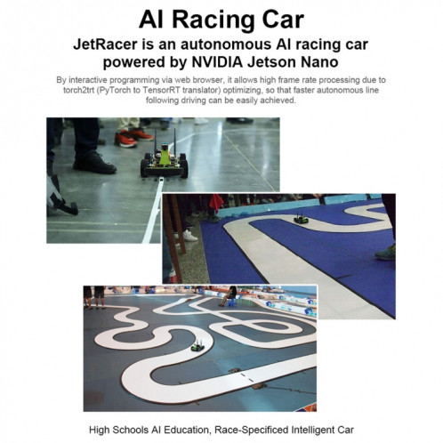 Waveshare JetRacer AI Kit, AI Racing Robot Powered by Jetson Nano SW05321750-012