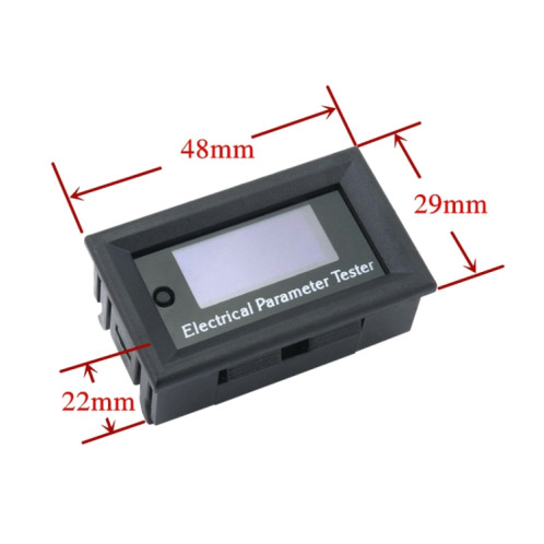 Compteur de puissance de courant de tension universel OLED 20A SH05701047-07