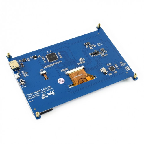 WAVESHARE écran LCD HDMI 7 pouces (B) 800 × 480 à écran tactile pour Raspberry Pi SH12031051-05