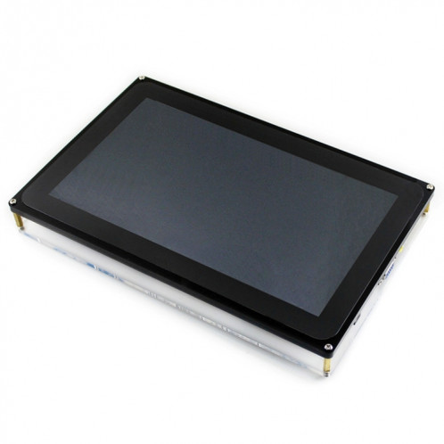 WAVESHARE 10,1 pouces LCD écran tactile résistif, interface HDMI avec étui, prend en charge plusieurs mini-PC SH12061946-05