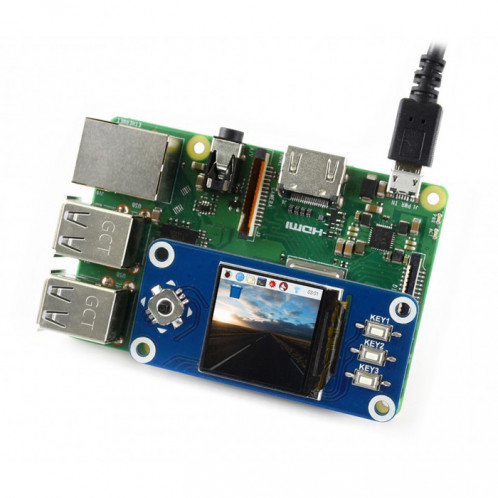 WAVESHARE 240x240 1.3inch IPS LCD Chapeau pour Raspberry Pi SH12211956-05