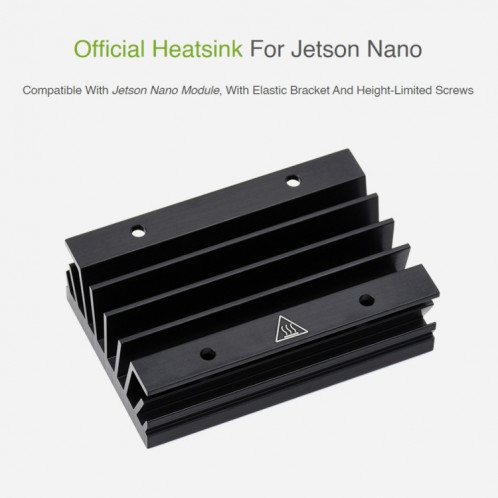 Dissipateur de chaleur officiel pour Jetson Nano (noir) SW250B1908-07