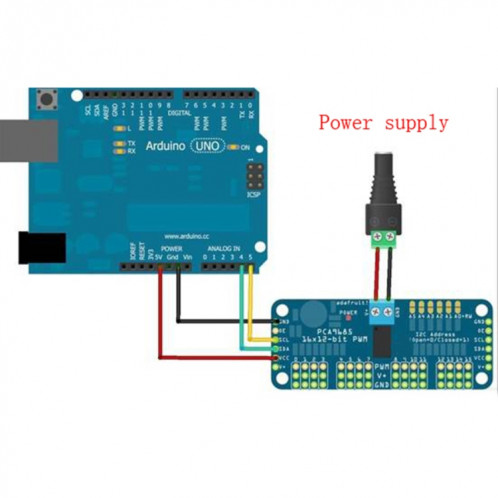 Contrôleur de moteur servo PWM 16 canaux bricolage pour Arduino S12145521-08