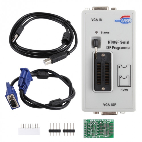 RT809F Programmateur ISP LCD USB Spécial Programmateur Outils de réparation SH51001044-08