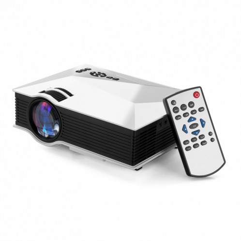 Projecteur LED HD multimédia Home cinéma UC68 + 40ANSI 1024 x 600P, prise en charge USB/SD/HDMI/VGA/IR SH068W1829-05