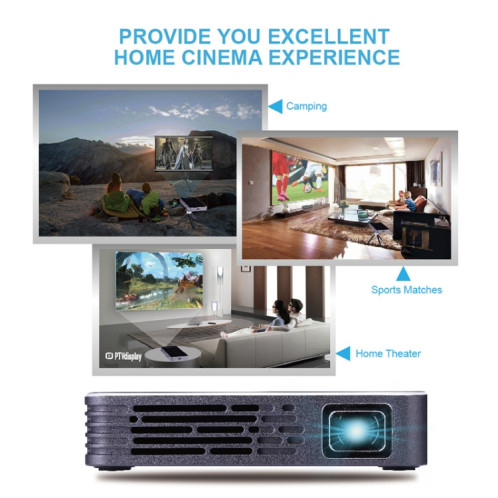 P8I 854X480 100LM Mini Projecteur DLP multimédia portable portable SH01201423-013