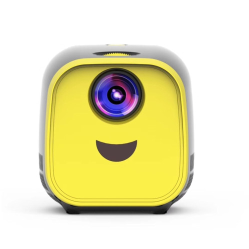 L1 Projecteur Enfants Mini projecteur de haut-parleur portatif portable à LED, plug UA (noir) SH141B1604-07