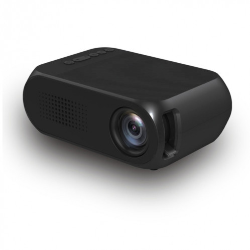 YG320 320 * 240 Mini Projecteur LED Home Cinéma, Support HDMI & AV & SD & USB (Noir) SH873B586-019