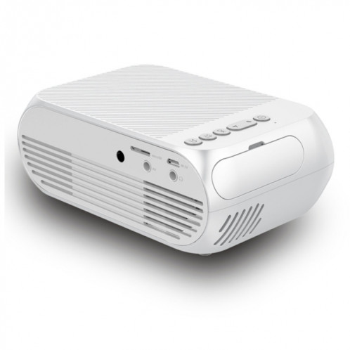 YG320 320 * 240 Mini projecteur LED Home Cinéma, prise en charge HDMI et AV et SD et USB (blanc) SH973W1886-015