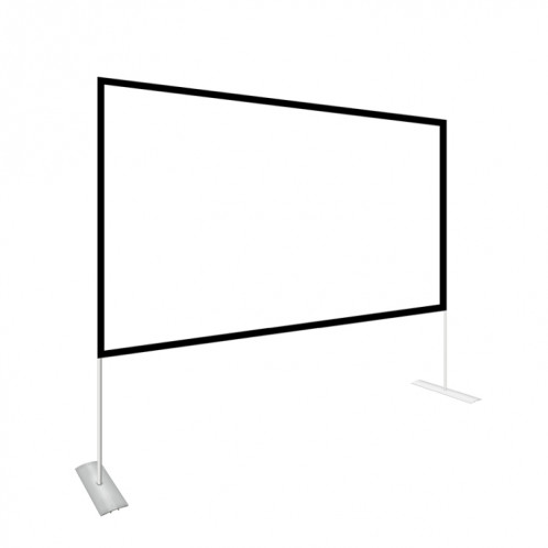 Support extérieur pliant le rideau de film de projecteur en polyester, taille: 100 pouces (16: 9) SH15211268-011