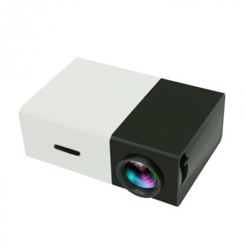 YG300 400LM Portable Mini Home Cinéma LED Projecteur avec télécommande, support HDMI, AV, SD, interfaces USB (noir) SH355B1077-06