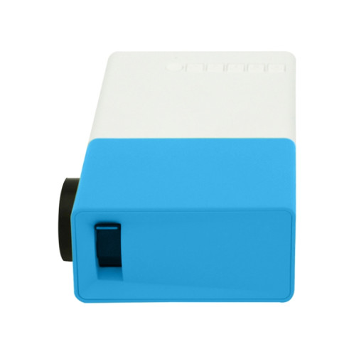 YG300 400LM Mini projecteur LED de cinéma maison portable avec télécommande, prise en charge des interfaces HDMI, AV, SD, USB (bleu) SH355L204-07