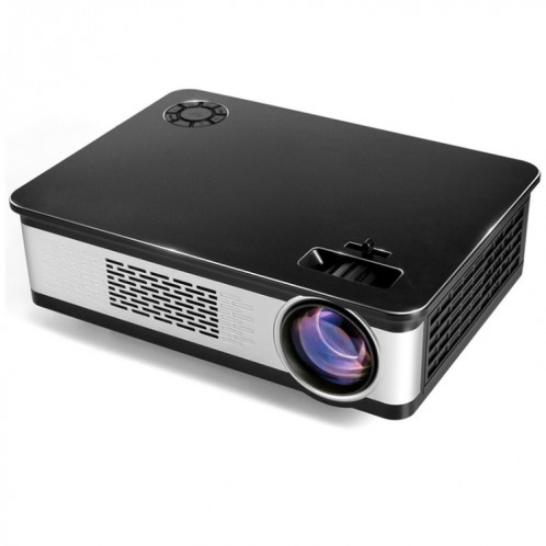 Projecteur Wejoy L2 300ANSI Lumens 5,8 pouces Technologie HD 1280 * 768 pixels avec télécommande, VGA, HDMI (Noir) SH423B351-015