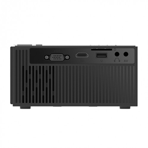 Cheerlux C7 1800 Lumens 800 x 480 720p 1080p HD WiFi Smart Projecteur, Support HDMI / USB / VGA / AV (Noir) SC602B1663-013