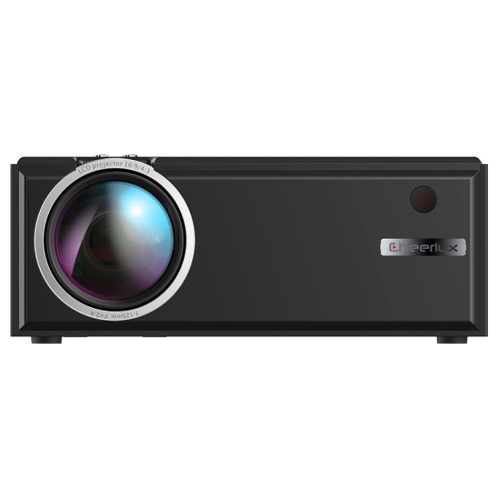 Cheerlux C8 1800 Lumens 1280x800 720p 1080p HD Synchronisée Synchronisée Smart Projecteur Smart, Support HDMI / USB / VGA / AV (Noir) SC604B1455-012