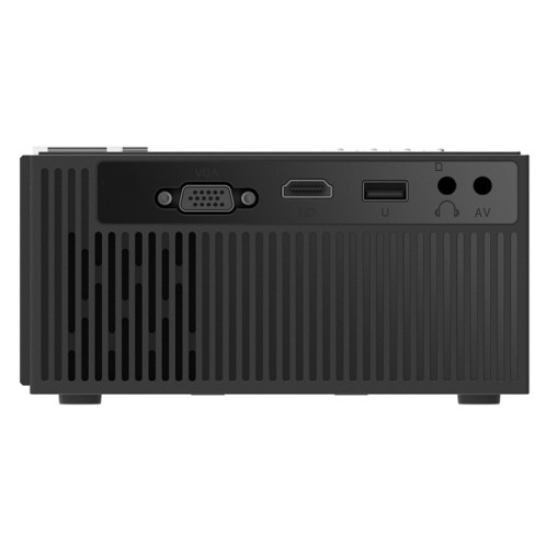 Cheerlux C8 1800 Lumens 1280x800 720p 1080p HD Synchronisée Synchronisée Smart Projecteur Smart, Support HDMI / USB / VGA / AV (Noir) SC604B1455-012