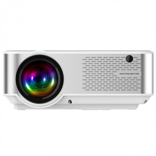 Cheerlux C9 2800 Lumens 1280x720 720P HD projecteur intelligent Android, prise en charge HDMI x 2 / USB x 2 / VGA / AV (blanc) SC605W1815-013