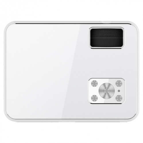 Projecteur intelligent Cheerlux C9 2800 Lumens 1280x720 720P HD, prise en charge HDMI x 2 / USB x 2 / VGA / AV (blanc) SC606W1356-011