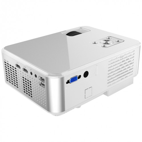 Cheerlux C9 1920x1080P HD Même écran Projecteur intelligent, prise en charge HDMI x 2 / USB x 2 / VGA / AV (Blanc) SC609W703-011