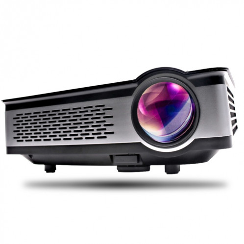 Wejoy L5 Home Cinéma Optique Keystone Réglable Full HD 1080P LED LCD Vidéo Projecteur avec Télécommande (Noir) SH606B1715-013