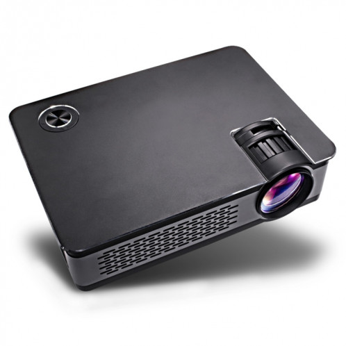 Wejoy L5 Home Cinéma Optique Keystone Réglable Full HD 1080P LED LCD Vidéo Projecteur avec Télécommande (Noir) SH606B1715-013