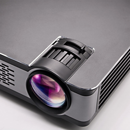 Wejoy L5 Home Cinéma Optique Keystone Réglable Full HD 1080P LED LCD Vidéo Projecteur avec Télécommande (Noir) SH606B1715-013