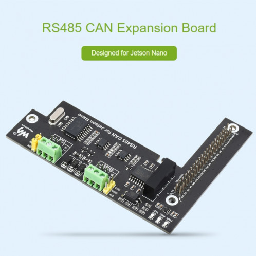 Carte d'extension Waveshare RS485 CAN pour Jetson Nano, isolation numérique, circuit de protection intégré SW498H141-06