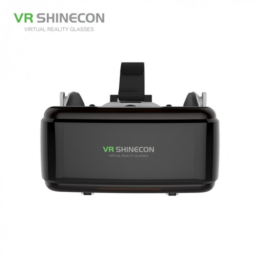 VR SHINECON G06E Lunettes vidéo 3D de réalité virtuelle adaptées aux smartphones 4,7 pouces 6,1 pouces avec casque (blanc) SH046W33-018